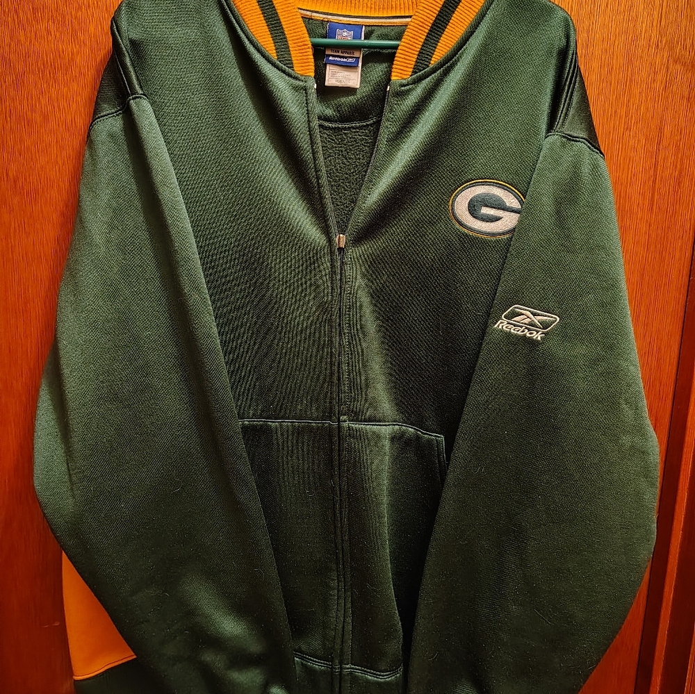NFL Reebok Green Bay Packers Jacket